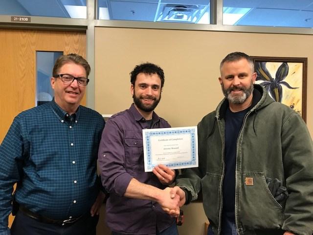 Jeremy raund has successfully completed the Monroe Community College s HVAC Trainee Two - Year Program.