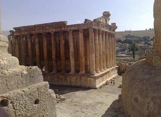 Baalbek has an Impressive archaeological treasures site in the Beqa