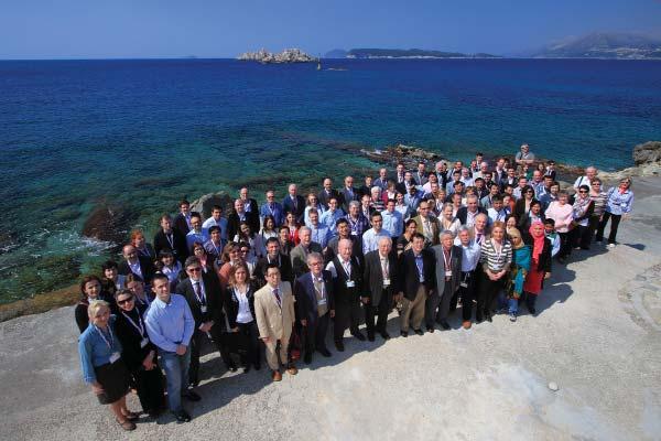 Međunarodni skup POLYCHAR 20 Sudionici skupa ispred hotela Dubrovnik Palace. U Dubrovniku se u organizaciji Fakulteta kemijskog inženjerstva i tehnologije od 26. do 30. ožujka 2012.