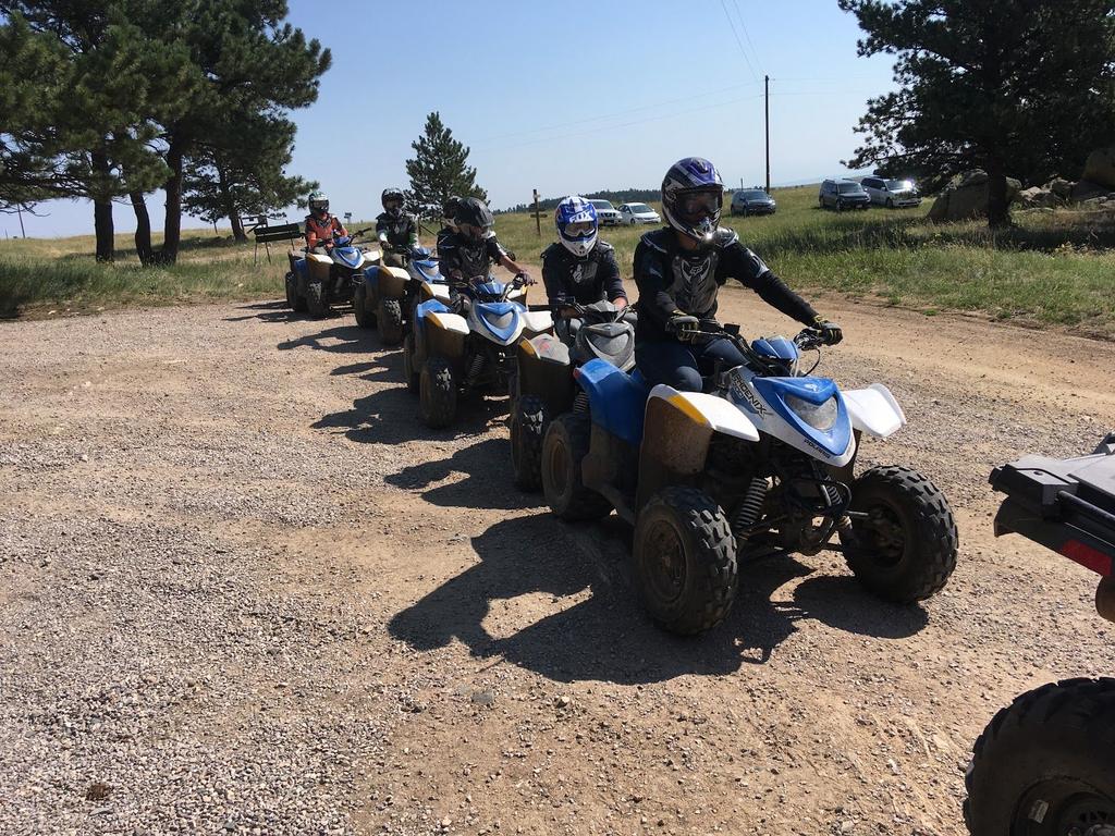 Mountain Biking/Boarding ATV Safety Course : We have ATV s. We offer the ATV Safety Institute RiderCourse safety certification program (2 periods) to scouts 14 years old and older.