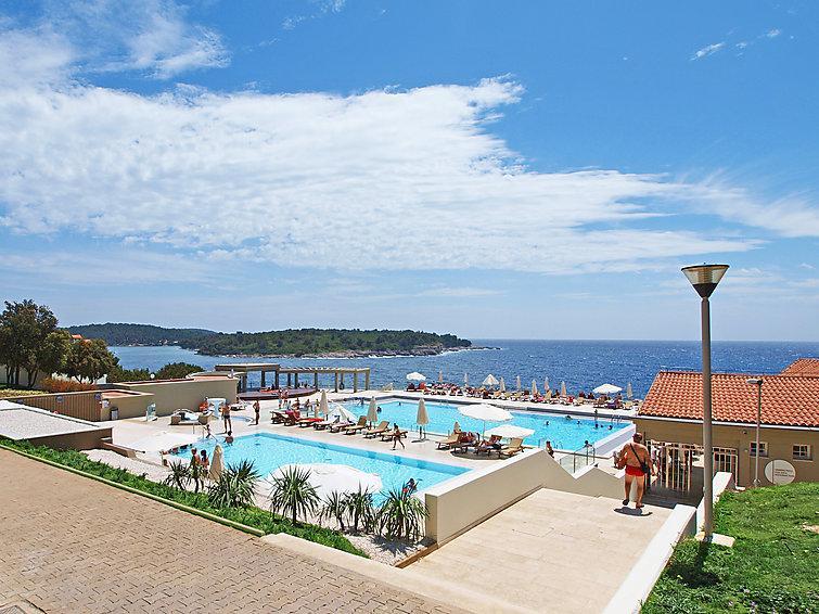 SWIMMING Every hotel/resort has its own outdoor pool with seawater, and some also have inside pool. Well maintained rocky and pebble beaches awarded with Blue Flag, are only few steps away.