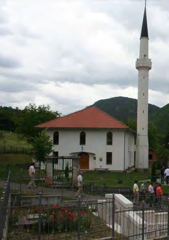 Present day mosque in Žepi Thus, aforementioned Mulaibrahim, one day headed to Slap bringing with him a gun with the