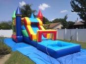 14 kids - Use Dry or with Pool (All Ages) $225 AMAZING COMBO (16' x 30') -