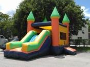 (14' x 24') - Bounce House with Slide - Capacity 14 kids - Use