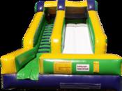 18' ARCH WATERSLIDE (13' X 28') - A tall and wide slide is what makes this slide unique.