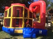 Vertical and Horizontal, and 1 Basketball Hoop - Capacity 14 kids - All ages Add a Theme for only