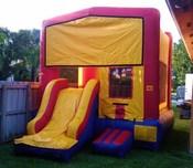 FRONT SLIDE MODULE COMBO (13' x 18') - Bounce House with Slide and