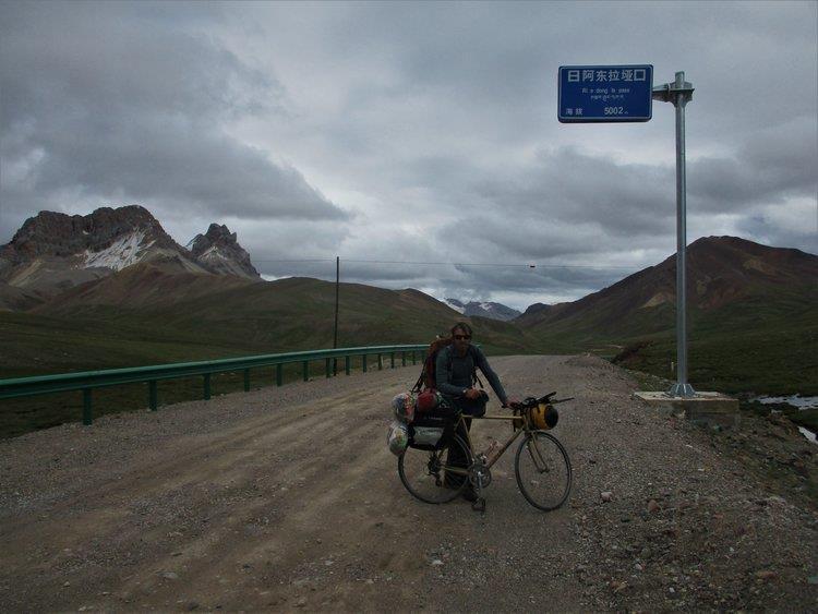 Rilong Pass - 5002m, highest road point, behind some of