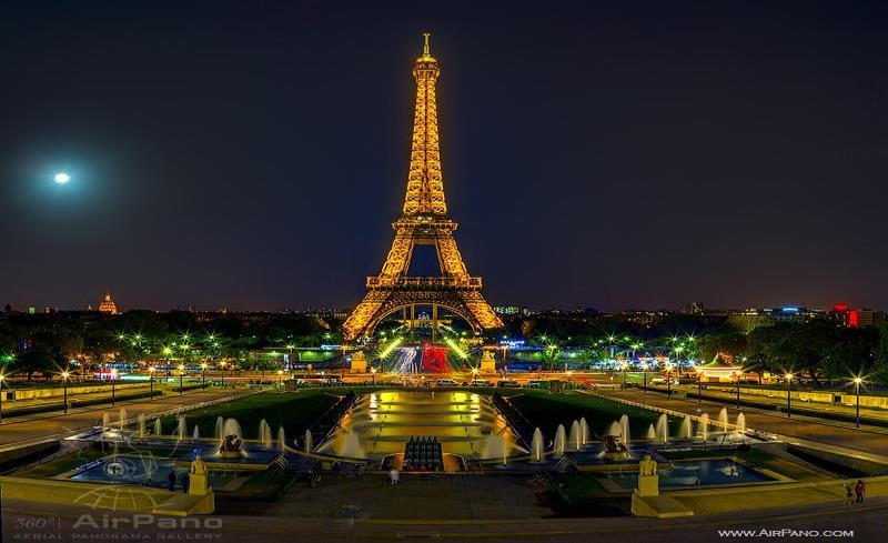 Day 1:- Arrive Paris. City Tour of Paris with Guide and Eiffel Tower L3. Illumination Tour of Paris by Night.