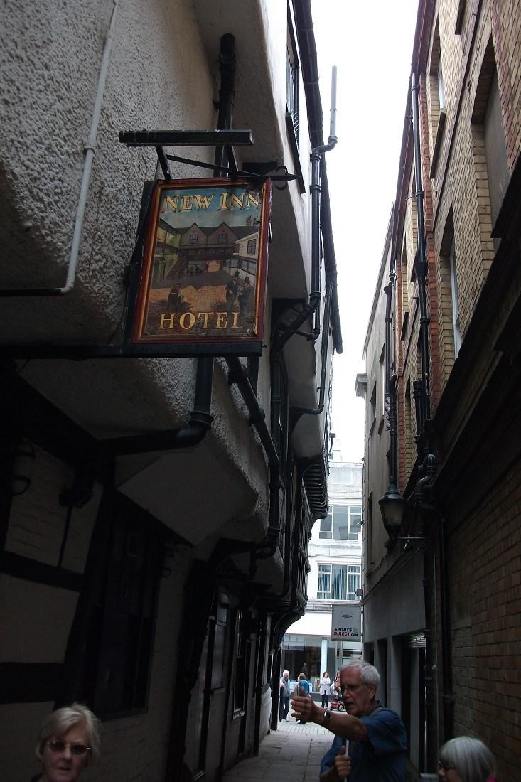 It is the last remaining central court yard inn from