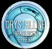 PRODUCTION TECHNOLOGIES TECHNOLOGY 3 : CRYSTAL SEMI-TRANSPARENT TECHNOLOGY - Reflection of crystal effect on water slides -