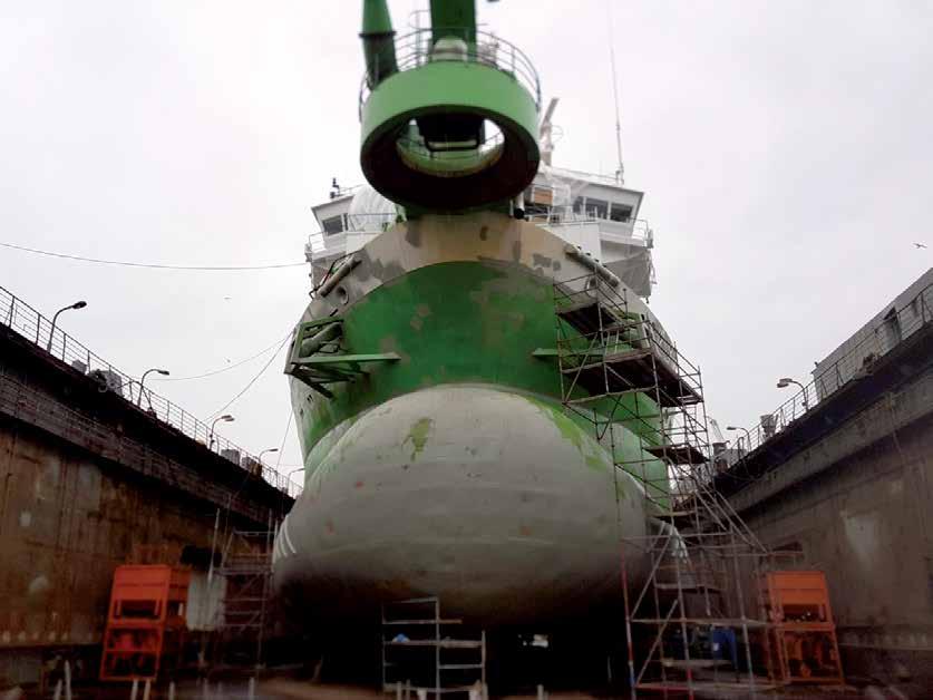 M/V CEMSEA III New ballast tank production,
