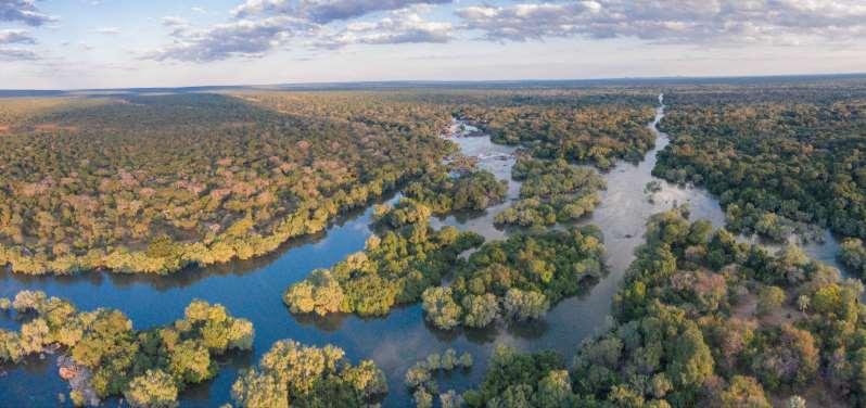 The Kafue National Park Covering an area of 22,500 km², Kafue National Park is the 2nd largest in Africa and comprises many diverse