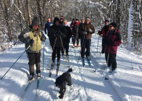 Our most recent winter event was the Winter Hike (snowshoe and ski) on Sunday, February 4th at 2:00 p.m. at Jim and Carol May s Farm, 7304 Stoney Lonesome Rd., Williamson.