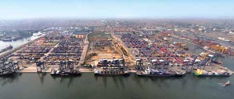 Operations Review Ports and Related Services Ports in Southern China include six joint-venture river and coastal ports in Jiuzhou, Nanhai, Gaolan, Jiangmen, Shantou and Huizhou.