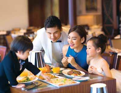 dishes with a contemporary flair at Giovanni s Table* Get good old-fashioned hamburgers and fries at Johnny Rockets * Enjoy À la carte sushi selections at Izumi Japanese Cuisine* THE SHOPPER AND