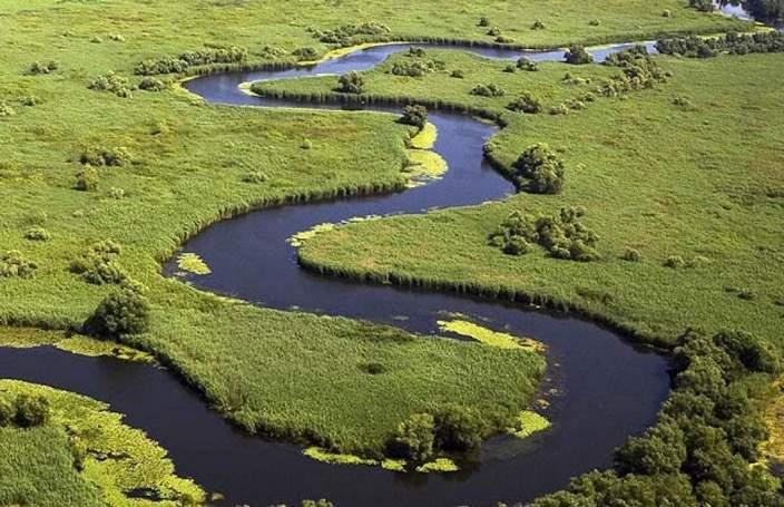 The wonders of Romania Romania features the youngest continental land: (the Danube Delta)