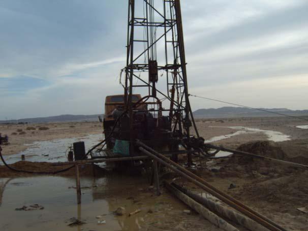 Digging of groundwater well in Sahl El Qaa (By