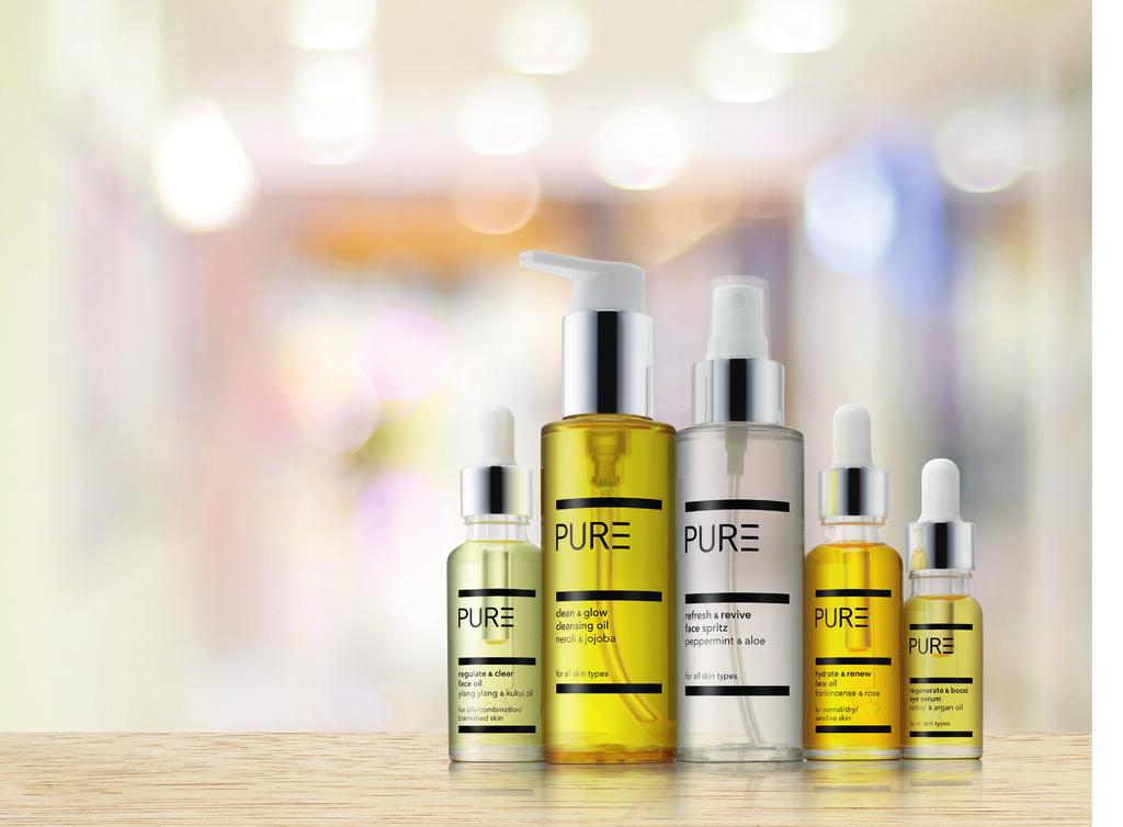 Choose from our superb range of skin, body and nailcare products from leading British brands, including our own PURE products.