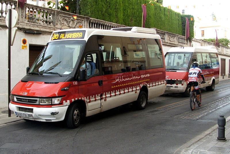 Getting around Granada Buses cost 1.20 for any journey. The steep Albaicín and Alhambra hills are served by frequent minibuses, which are an adventure in themselves. Service No.
