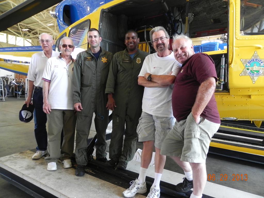Airventurers tour the Ventura County Search and Rescue facility at CMA courtesy of Al Lane.
