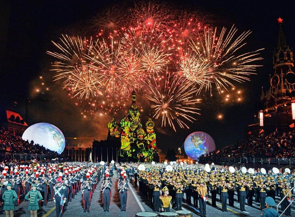 Moscow is famous for its spectacular festivals