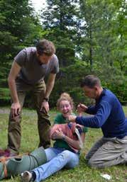 WFR Adult The Wilderness First Responder course provides comprehensive instruction in backcountry medicine.
