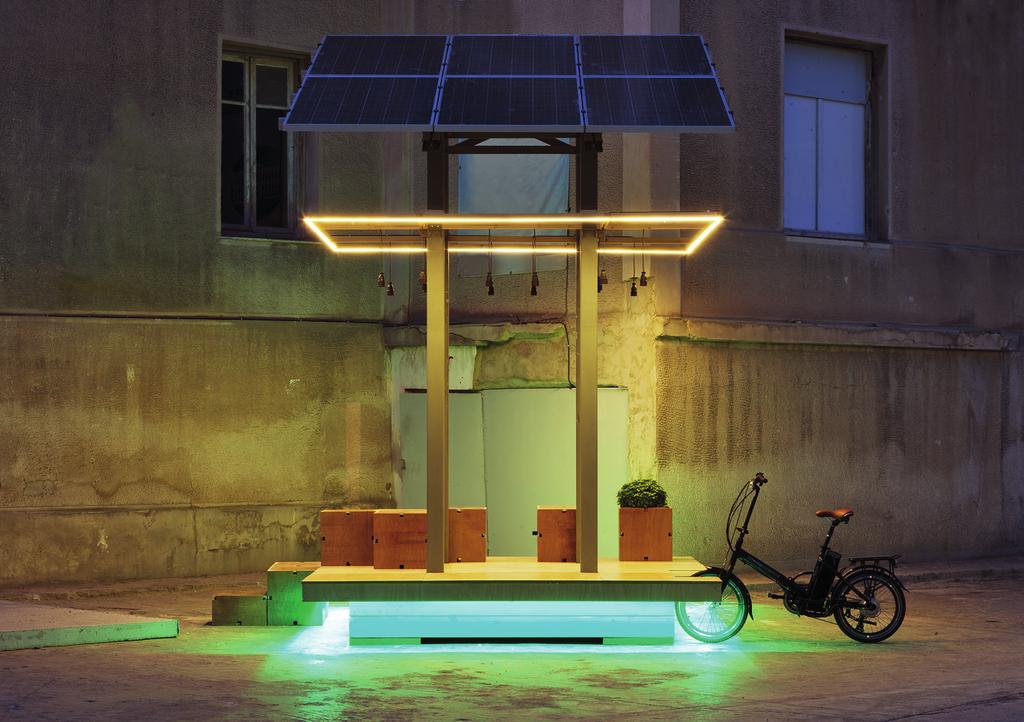 AKTINA* a new productive urban furniture a solar &