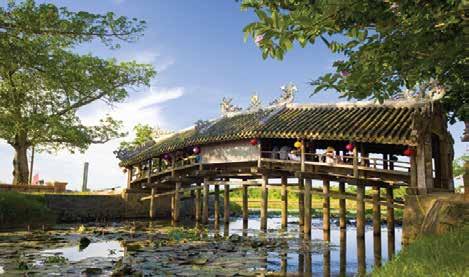 tombs, pagodas, temples, royal quarters, a library and museum. A 30-minute drive from Phu Bai International Airport, Hue Imperial City is a must-visit for any visitor to Central Vietnam.