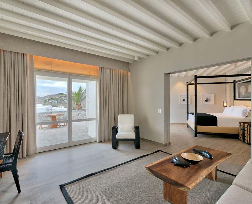 DELUXE SEAVIEW SUITES Exceptionally spacious, the Deluxe Seaview Suite offers remarkable comfort alongside authentic beachfront living.