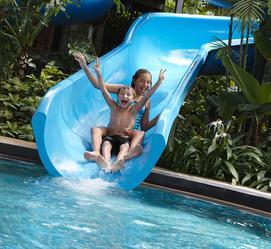 LEISURE FACILITIES Swimming Pools, Jacuzzis and Children s Water Slides Guests can take a dip in the natural water swimming pool, while children can splash