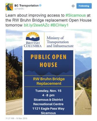 Trans-Canada Highway 1 RW Bruhn Bridge Replacement