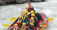 OUTDOOR ACTIVITIES River Rafting Interlaken The mighty Lütschine offers some of the best whitewater rafting in the Swiss Alps.