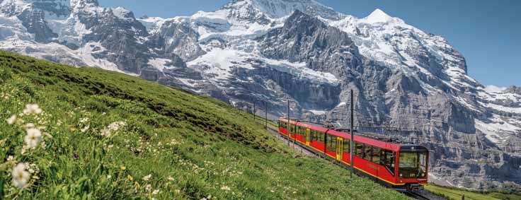 TOP OF EUROPE + TITLIS WITH EXTENSION ZURICH TOUR PROGRAMME 6 DAYS / 5 NIGHTS Valid from 29th March 5th November and 16th November 2018 1st April 2019 Arrival in Interlaken by train 2nd class from
