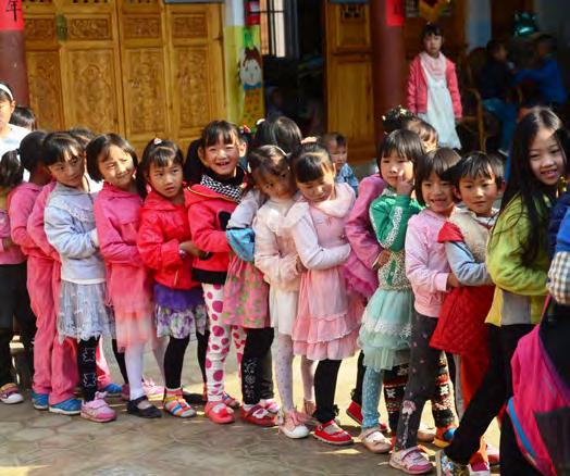 Day 5 Along the Yangtze into the Three Parallel Rivers region We will start the day with a short trip to a local kindergarten in Shaxi, and a chance for your children to experience a very different