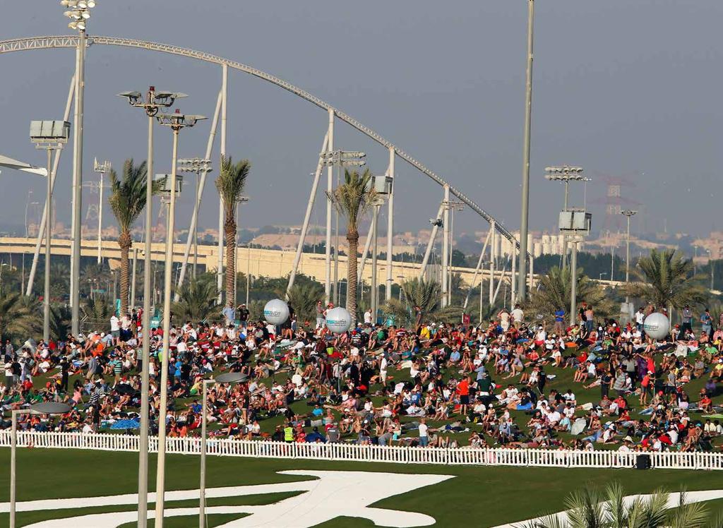 0 0 LOCATION DAY PRICE FROM DAY PRICE FROM AED AED Open grass seating area Access to all entertainment areas within the circuit including Yas Marina Yacht Club and the F Village Jumb