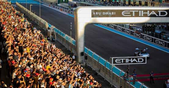 Areas around the circuit including Yas Marina Yacht Club and the F Village Access to all After Race Concerts Shaded Grandstand F Practice F Qualifying F Race Day Reserved seating in an outside