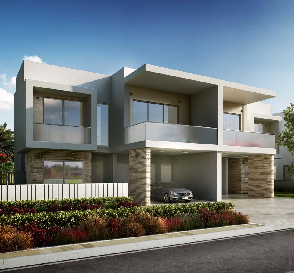 40 YAS ACRES HOME IN EVERY SENSE 41 3 BEDROOM SEMI-DETACHED VILLA TYPE A - 3X - Total Gross Sellable Area: 340 m 2 BEDROOM 02 5m x 3.