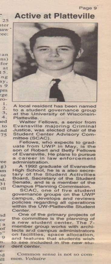 April 9, 1997, Evansville Review,