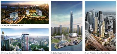 Of the company s 23 ultra high rise landmark buildings completed or currently under construction, four are among the top ten tallest buildings in the world.