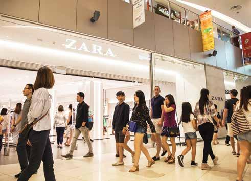 out in today s changing landscape. FY17/18 tenant sales grew 0.7% yearon-year to a record of S$958.2 million and shopper traffic held strong at 55.