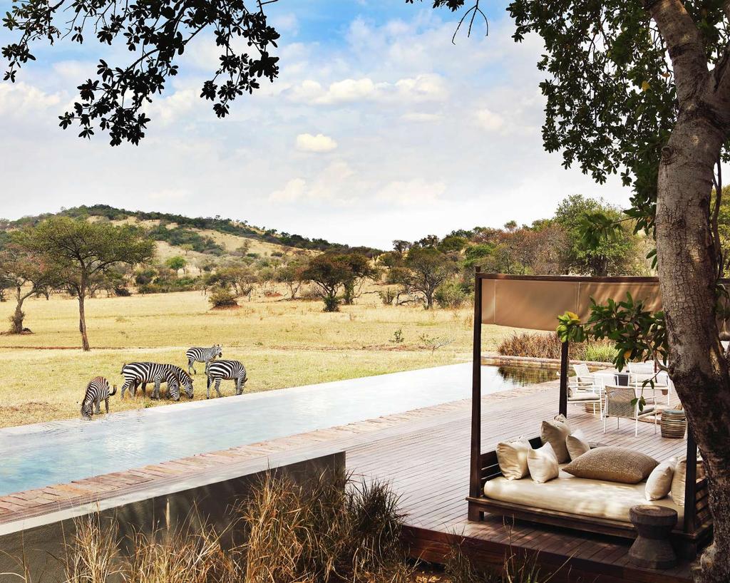 SINGITA SERENGETI HOUSE Accommodation On the slopes of Sasakwa Hill, this retreat delivers a relaxed and carefree stay.