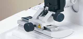 Disposable blades or standard microtome knives may be used with this unit, using the appropriate knife holder. knife holder maintenance and improves reliability.