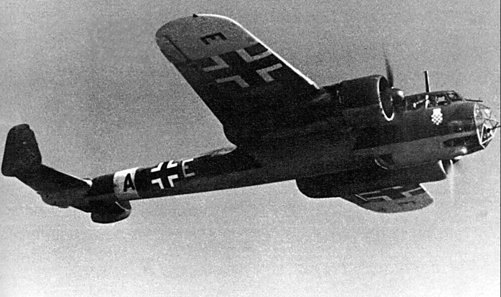 Figure 33 Dornier airfraft An anonymous author watched the plane fly overhead: 16 On the 30th January 1941, while waiting in the train due to leave Cambridge station at tenpast four on a murky