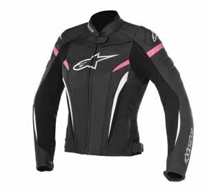 STELLA JAWS LEATHER JACKET // WOMEN'S ALL-WEATHER RIDING Optimised for a women s performance fit Durable 1.2mm / 1.