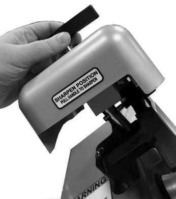 Knife Sharpening SHARP KNIFE BLADE TO AVOID SERIOUS PERSONAL INJURY: NEVER touch slicer before reading and completely understanding everything in this instruction manual.