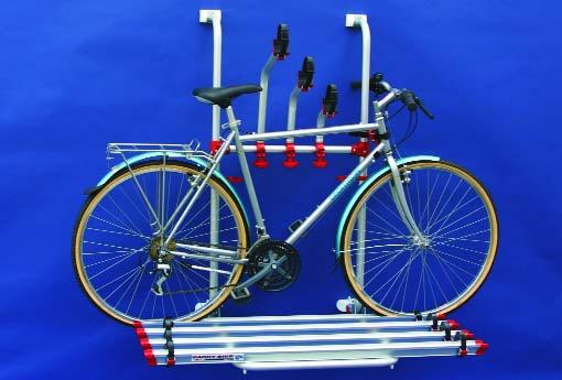 The telescopic Premium Quality Bike Carrier Upper structure with high regulation PRO CARRY-BIKE PRO with 4 Rail Quick and 4