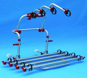 The only bike carrier that can install the Rail Tandem (p.54).   SE With 4 Rail Quick and 4 Bike-Block Pro TELESCOPIC min.