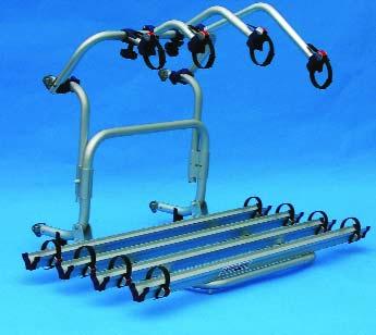 02093-56B (Blue) PRO HYMER Bike carrier Pro in blue version, suitable for the Hymer motorhomes with
