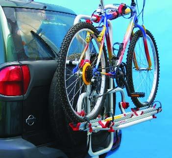 BACKPACK 4X4 The Carry-Bikes for 4x4, minivans and cars 4x4 Ultra-versatile version for minivans.
